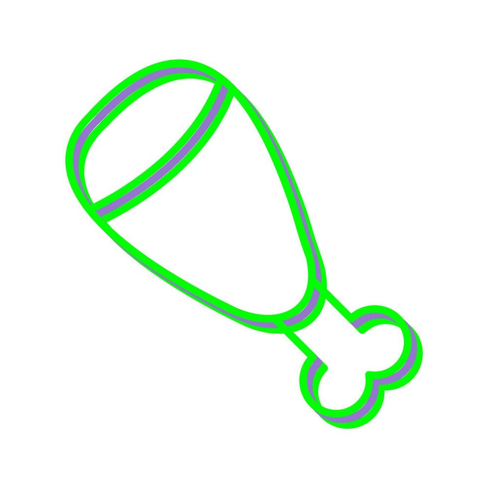 Cooked Ham Vector Icon