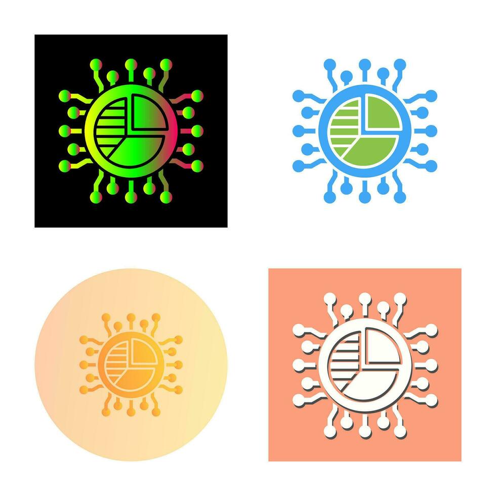 Pie Chart Vector Icon