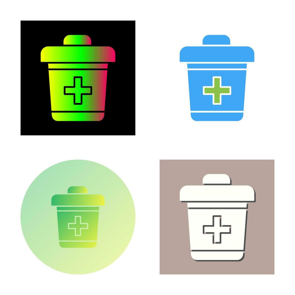Dustbin Vector Icon