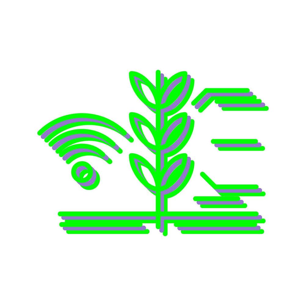 Smart Farm Vector Icon