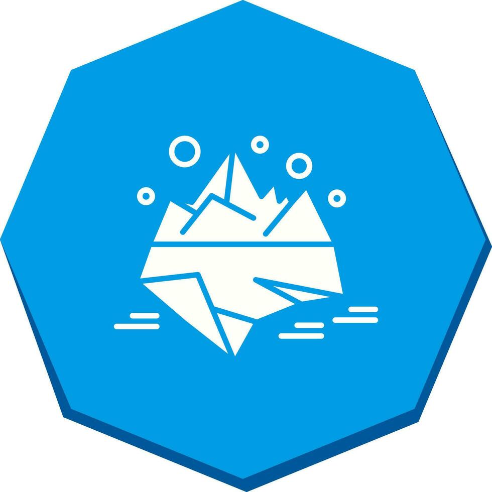 Iceberg Vector Icon