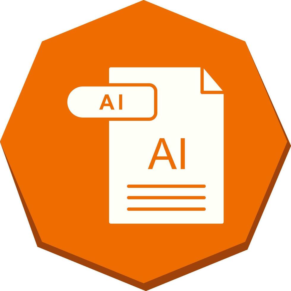 icono de vector de ai