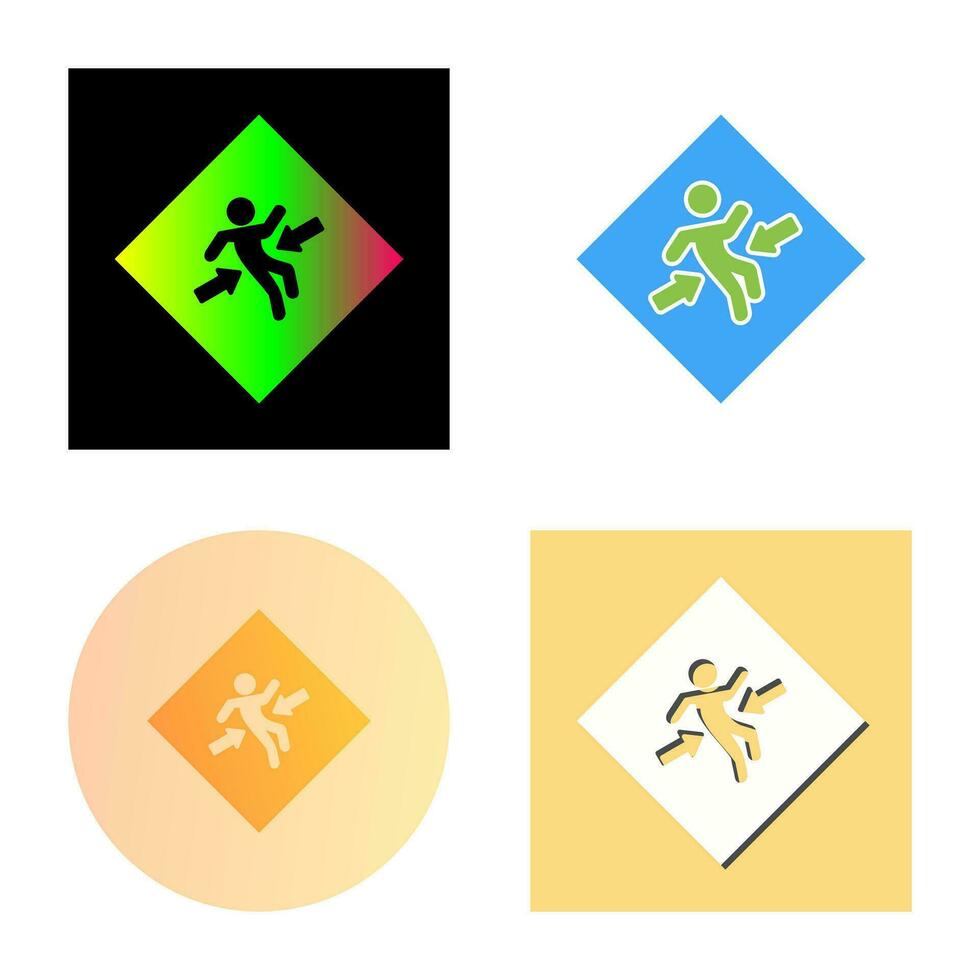 Crush Zone Vector Icon