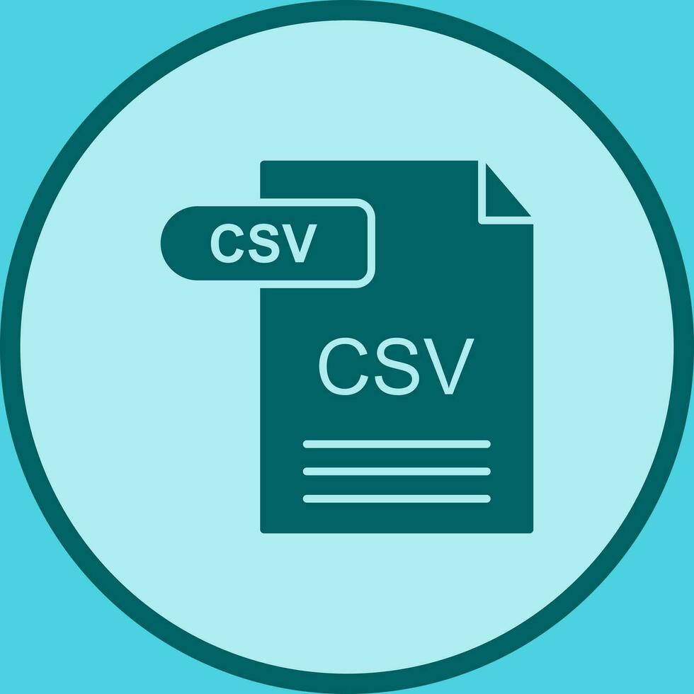 CSV Vector Icon