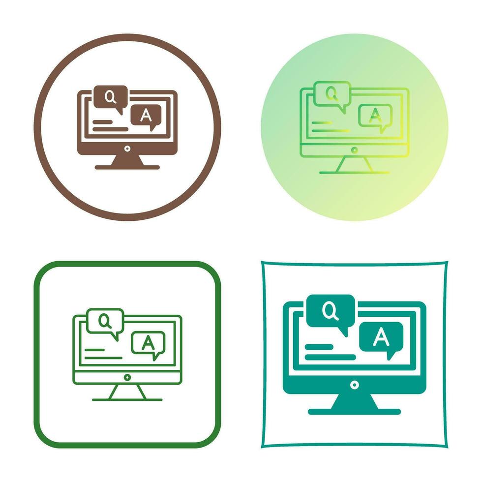 Faq Vector Icon