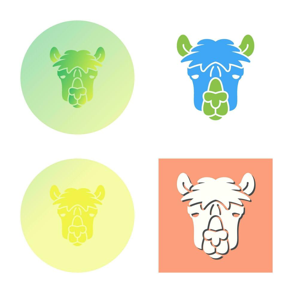 Alpaca Vector Icon