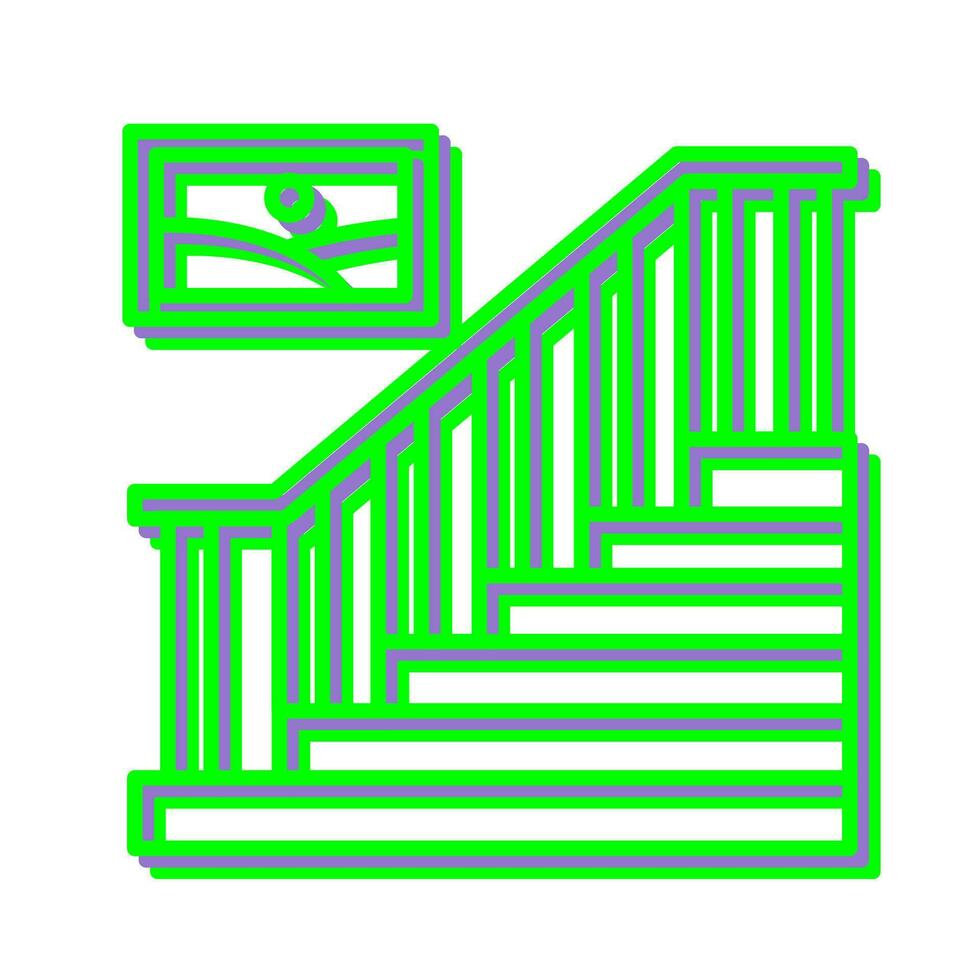 Stair Vector Icon