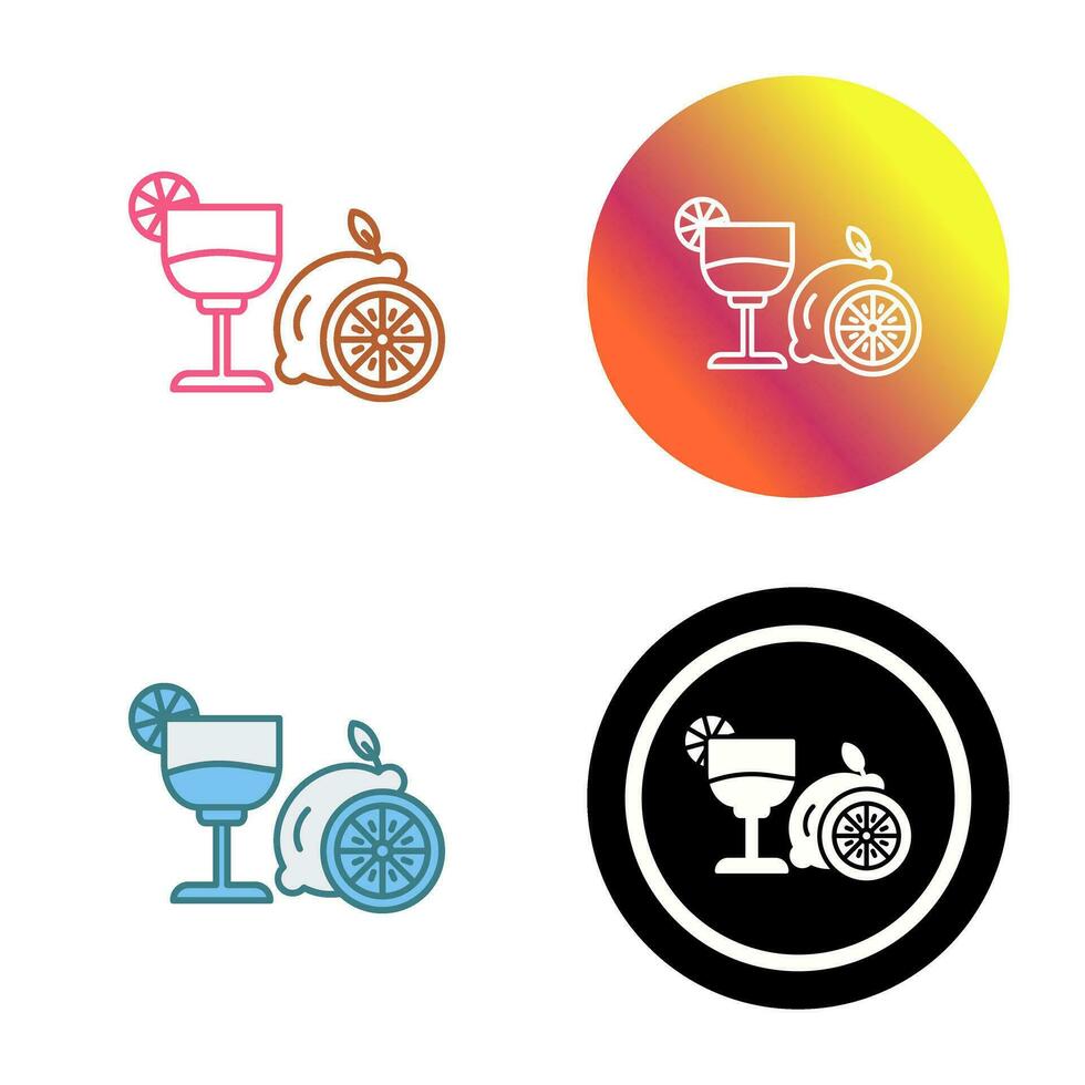 Lime Juice Vector Icon