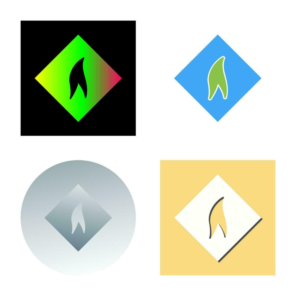 Flammable Material Vector Icon