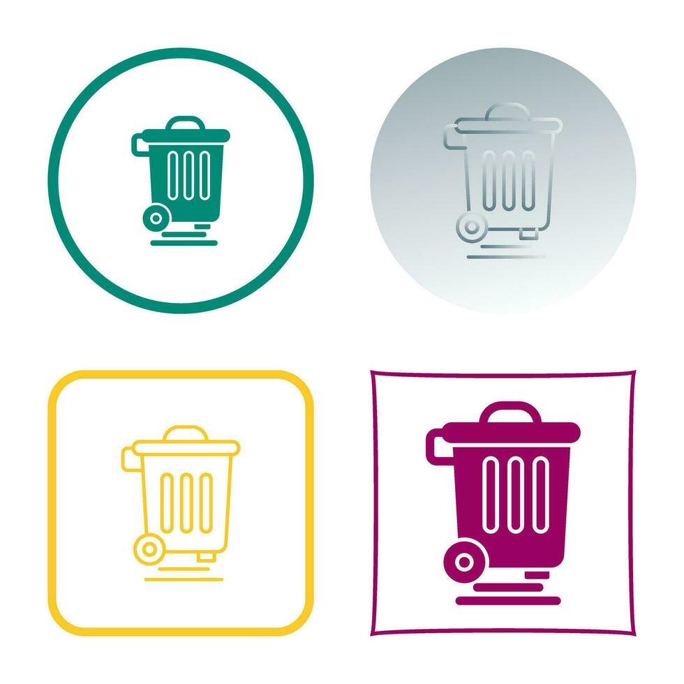 Dustbin Vector Icon