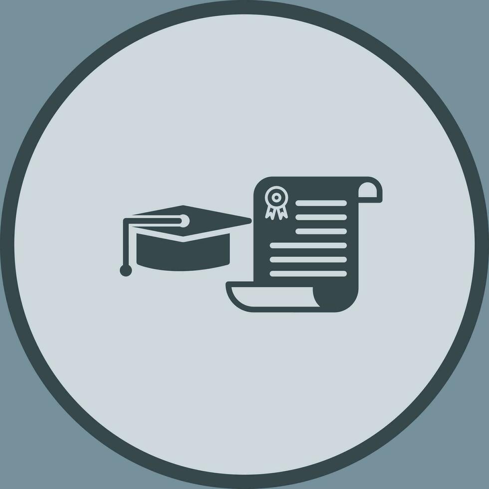 Unique Graduation Vector Icon