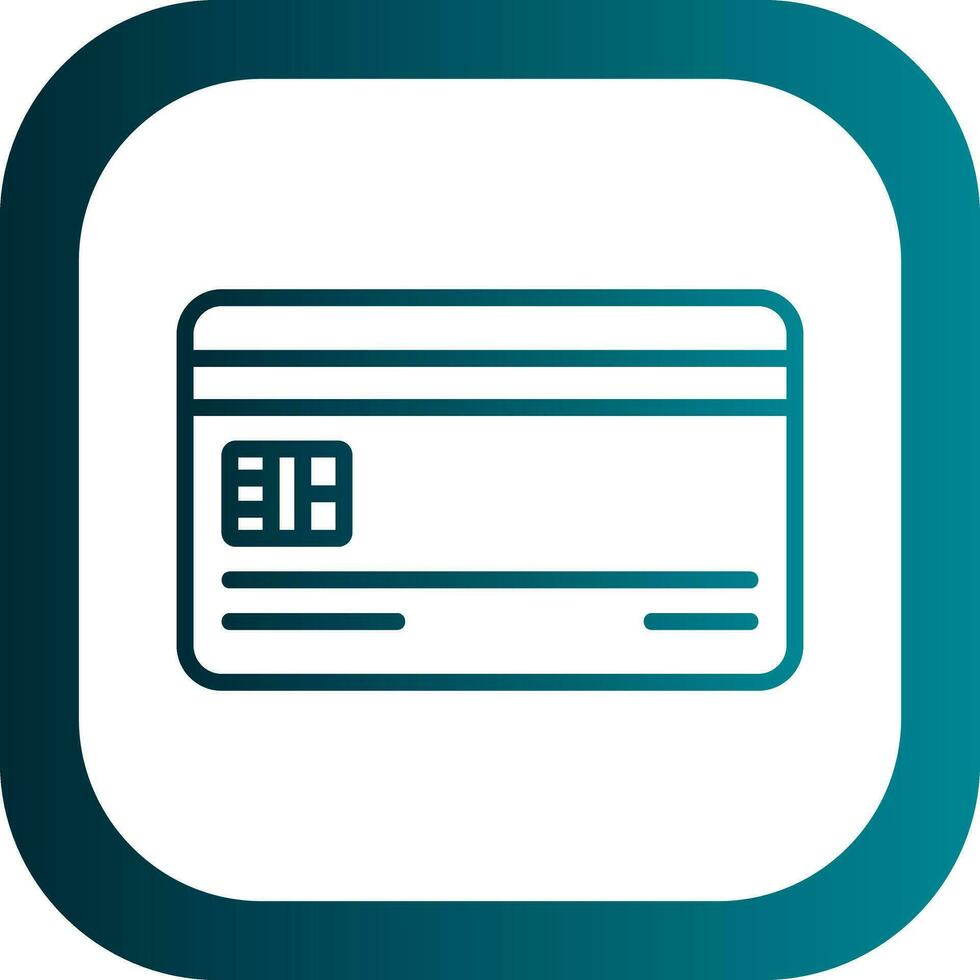 Credit Card Vector Icon Design