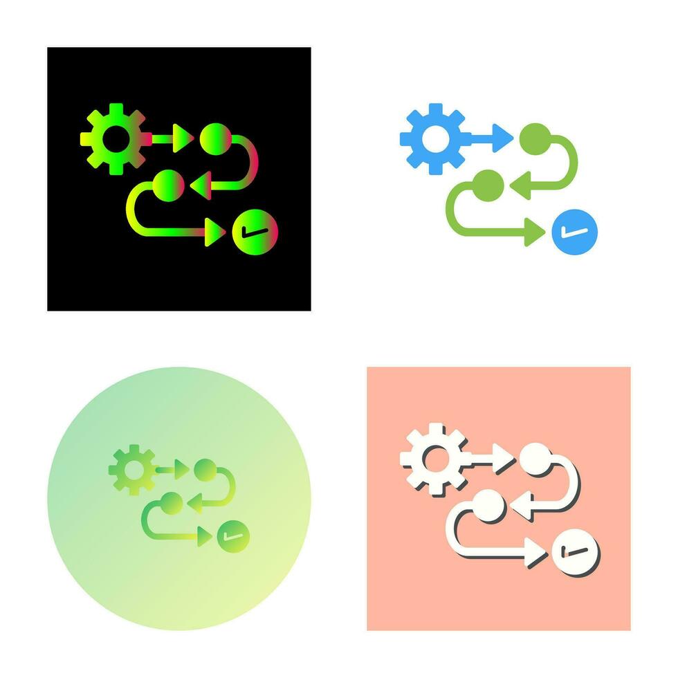 Process Vector Icon