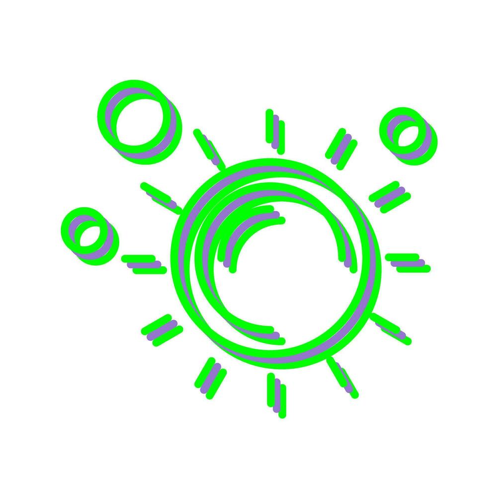 Sun Vector Icon