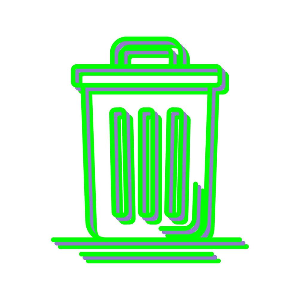 Trash Can Vector Icon