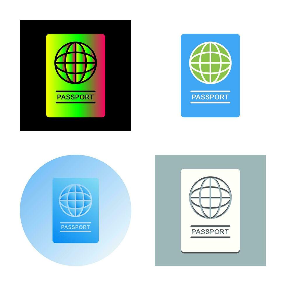 Passport Vector Icon