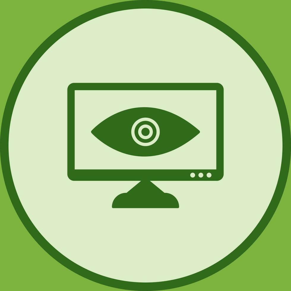 Unique Web Visibility Vector Icon