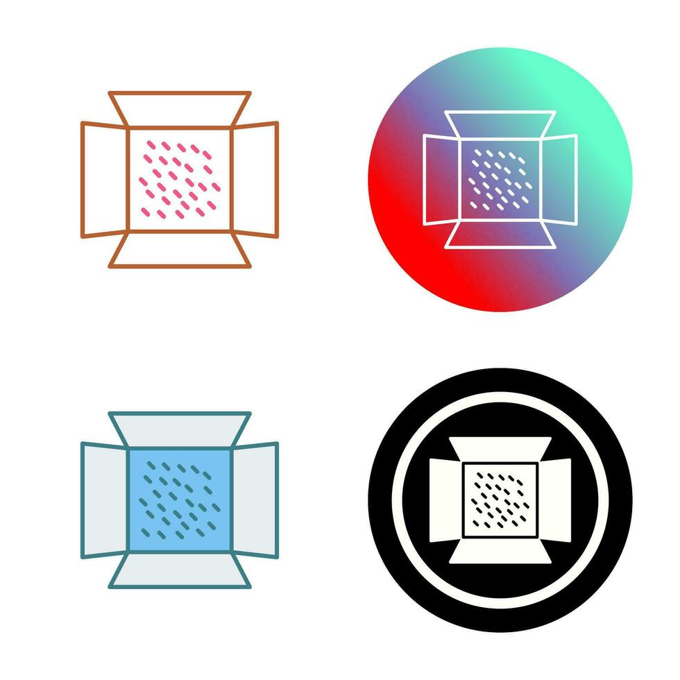 Unique Lights Vector Icon