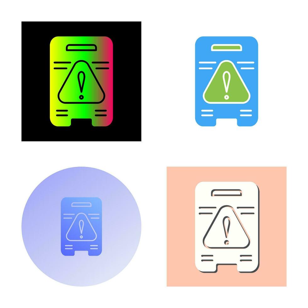 Caution Sign Vector Icon
