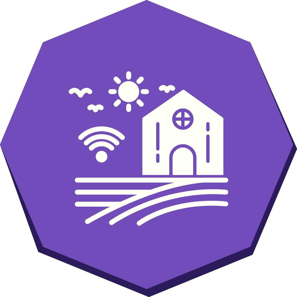 Smart Farm Vector Icon