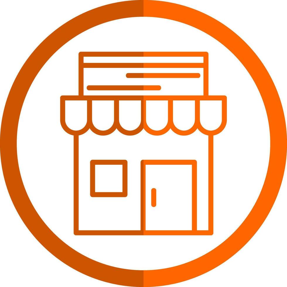 Storefront Vector Icon Design