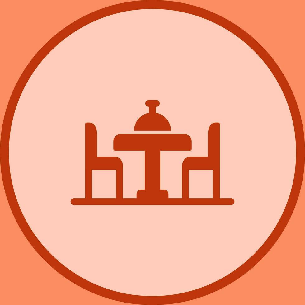 Dinning Table Vector Icon