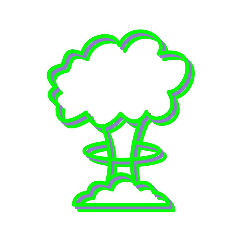 Unique Bomb Blast Vector Icon