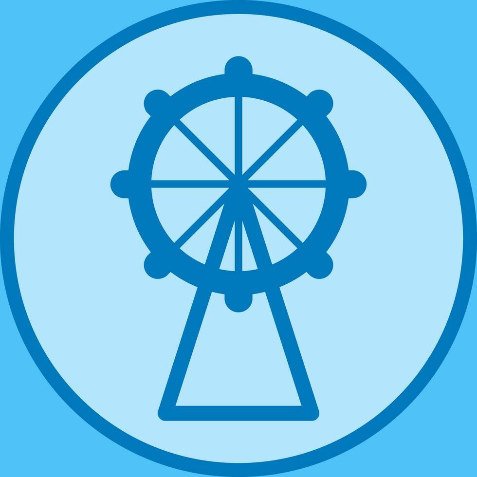 Ferris Wheel Vector Icon