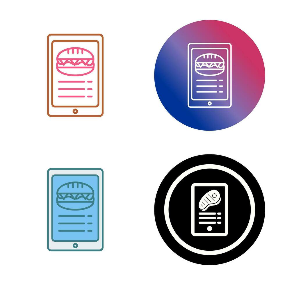 Online order Vector Icon