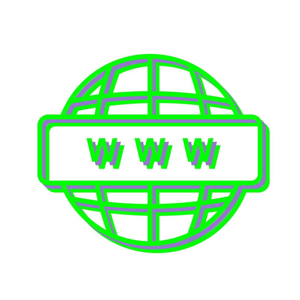 World Wide Web Vector Icon