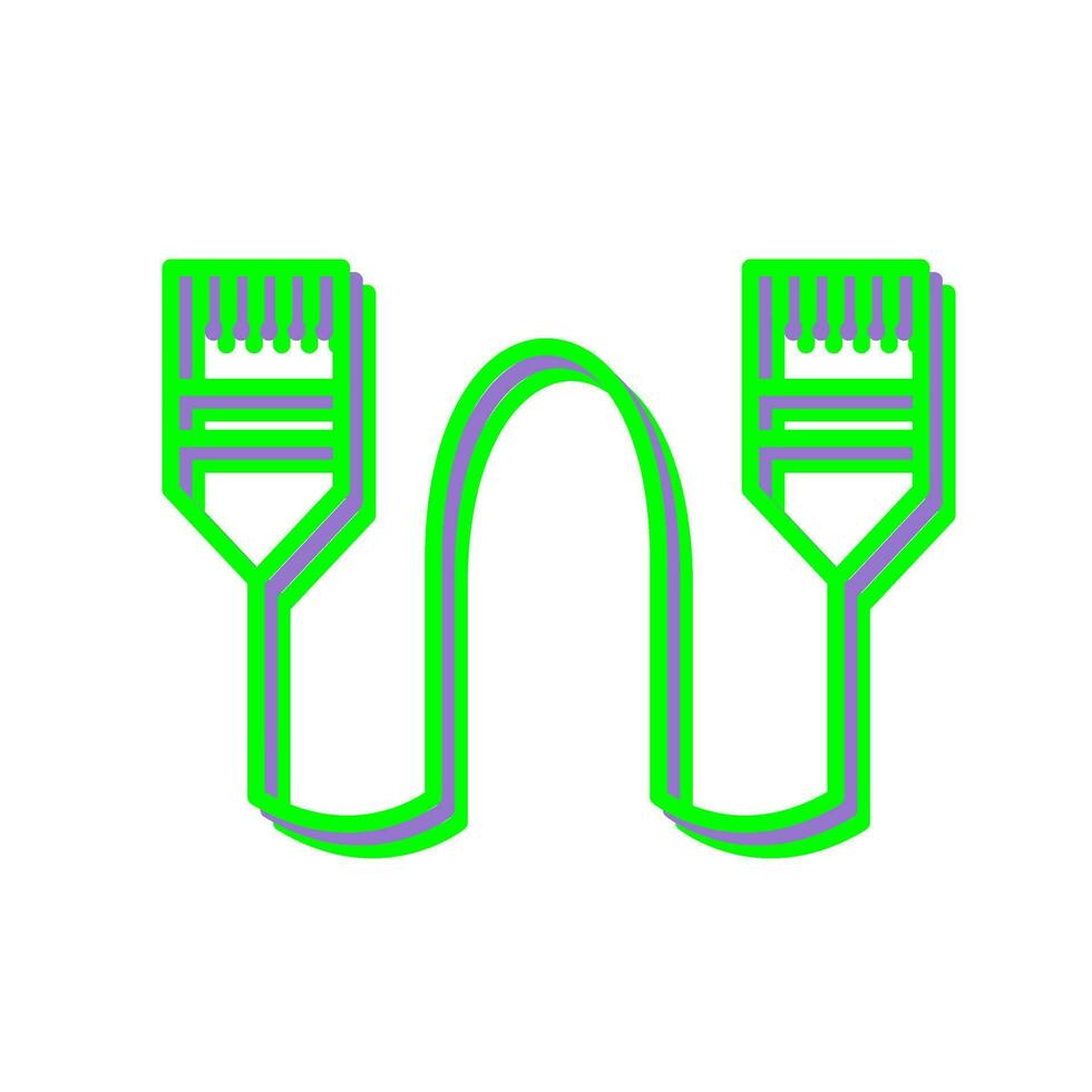 Internet Cable Vector Icon