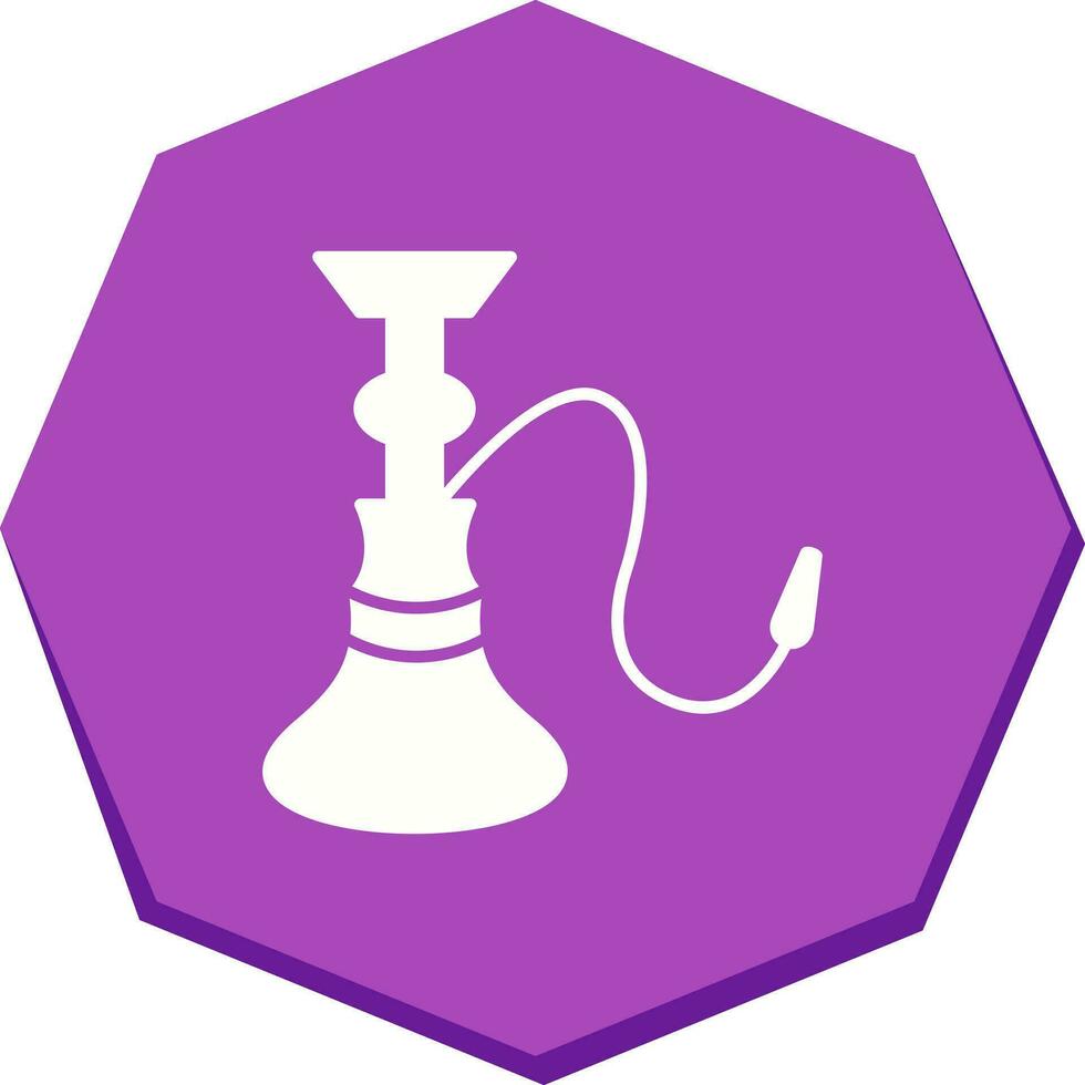 Unique Hookah Vector Icon