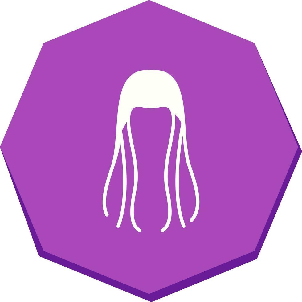 icono de vector de cabello