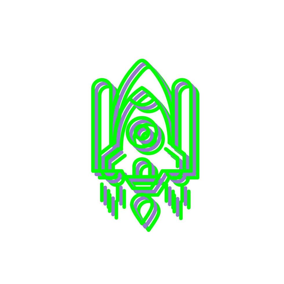Space Shuttle Vector Icon