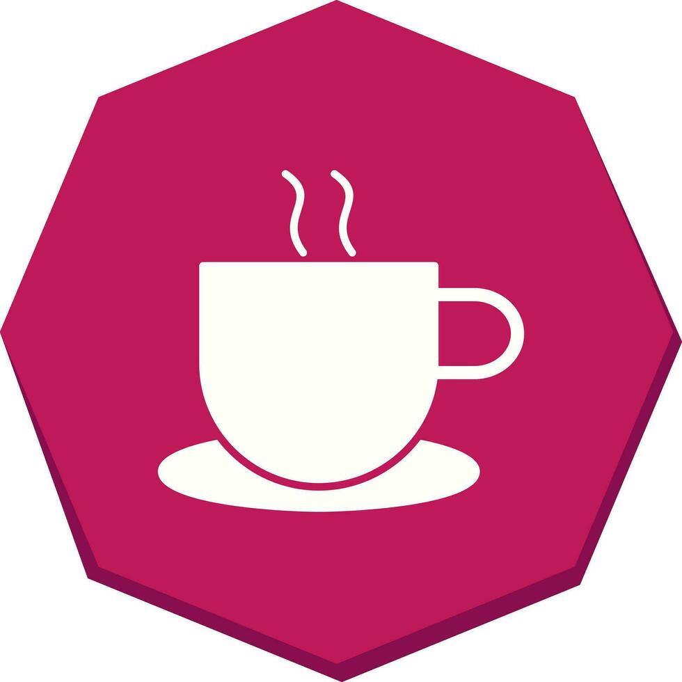 Unique Hot Coffee Vector Icon