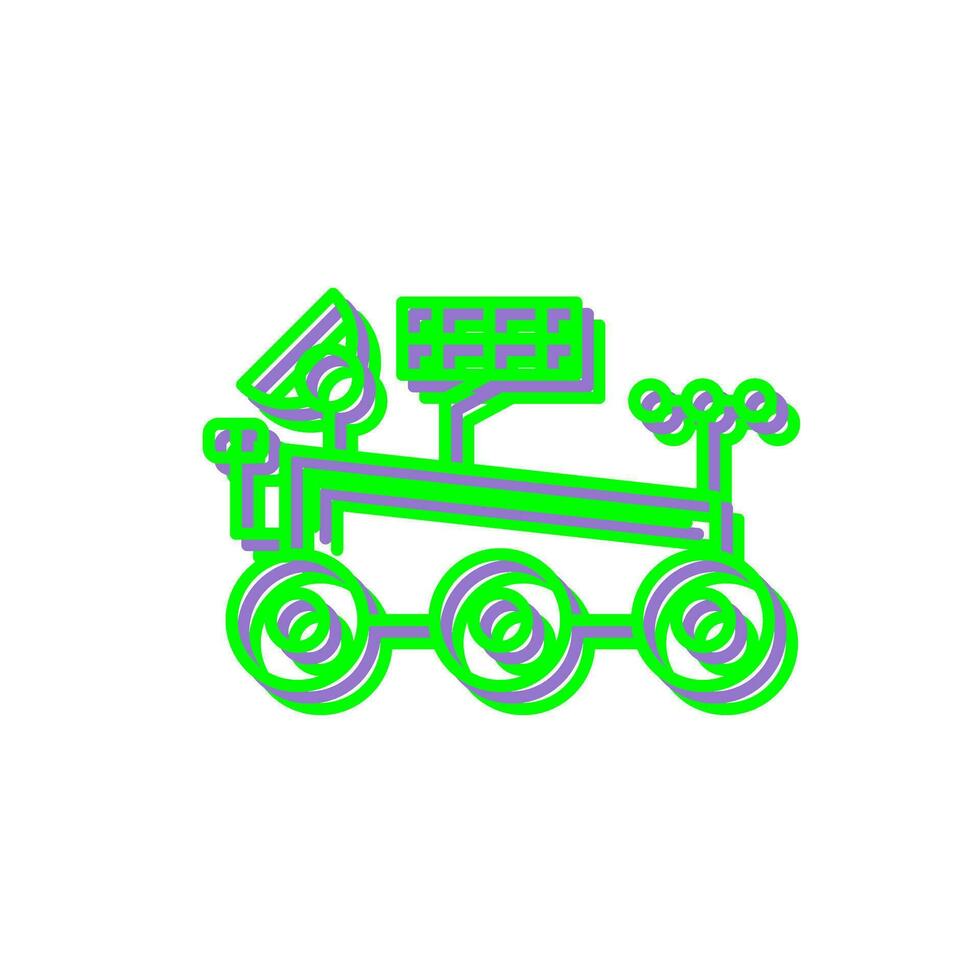 Mars Rover Vector Icon
