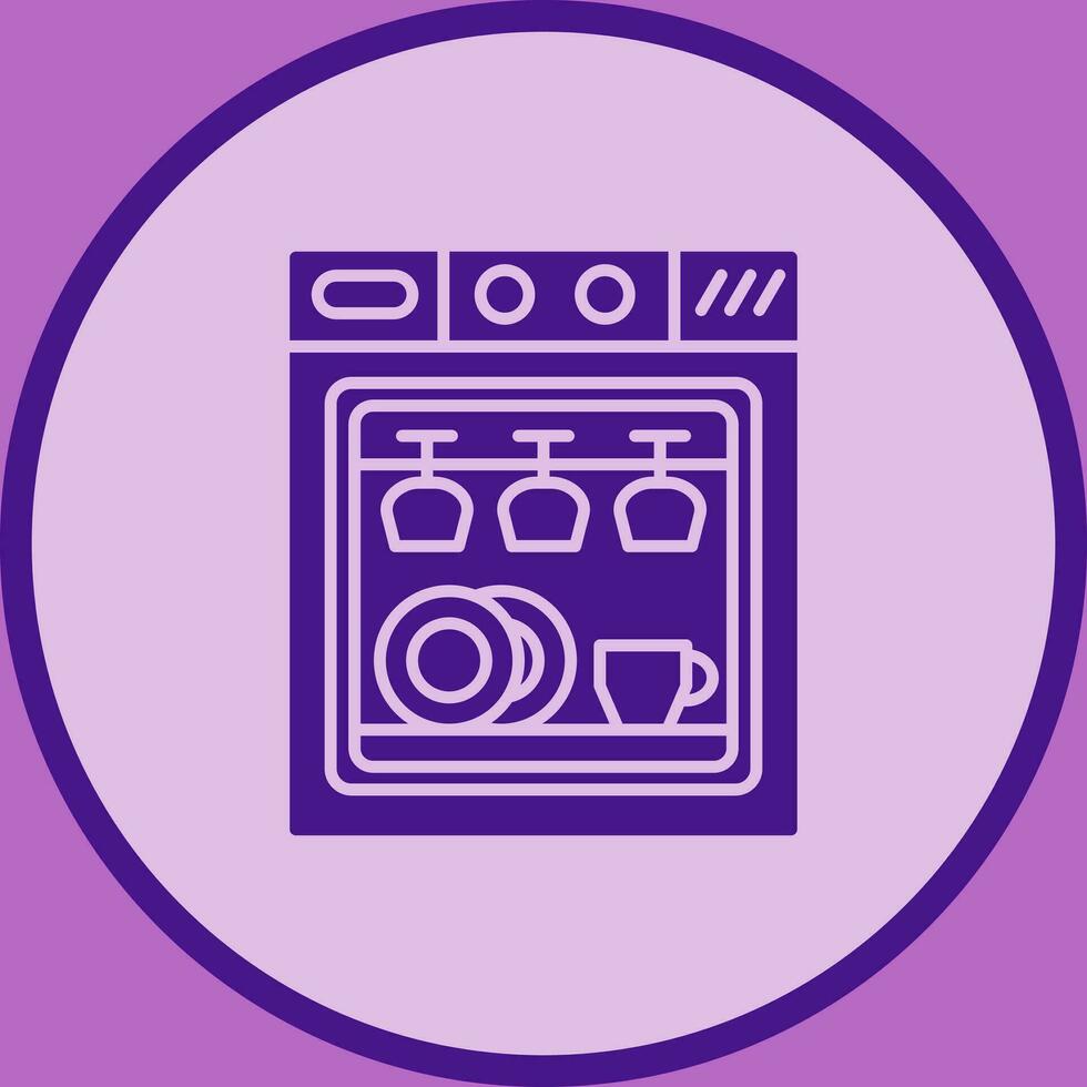Dishwasher Vector Icon