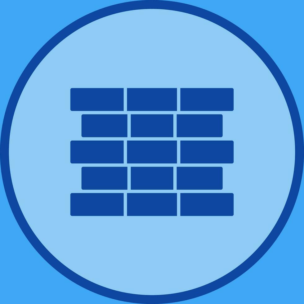 Unique Bricks Vector Icon