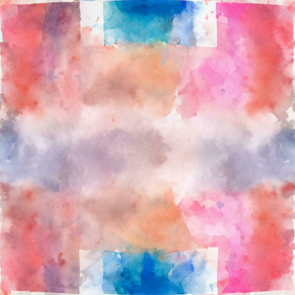 Abstract colorful watercolor for background photo