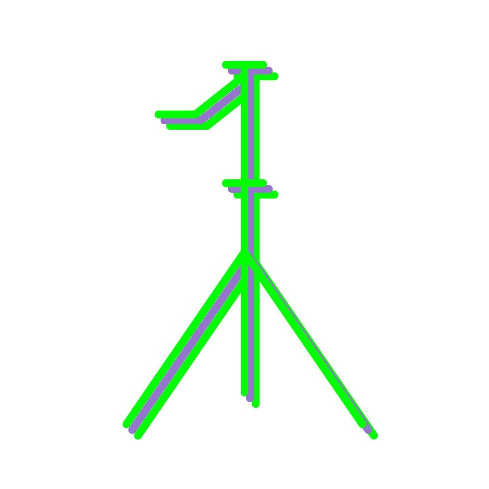 Unique Stand Vector Icon