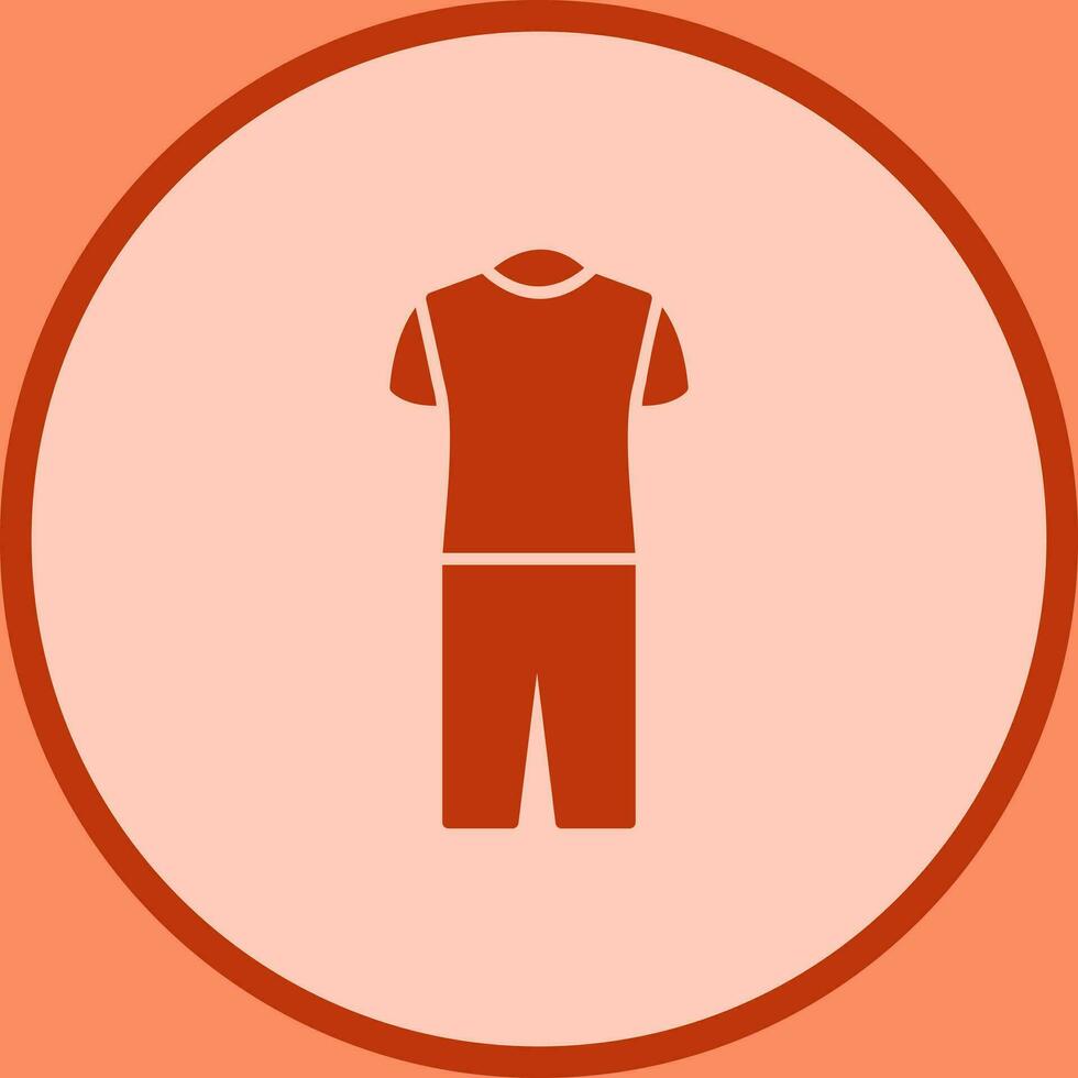 Pyjamas Suit Vector Icon