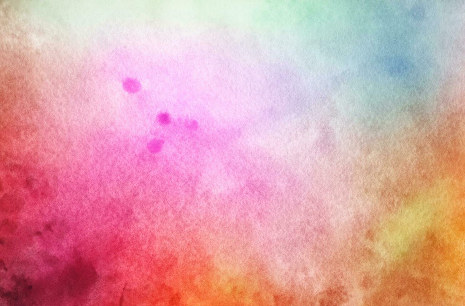 Abstract colorful watercolor for background photo