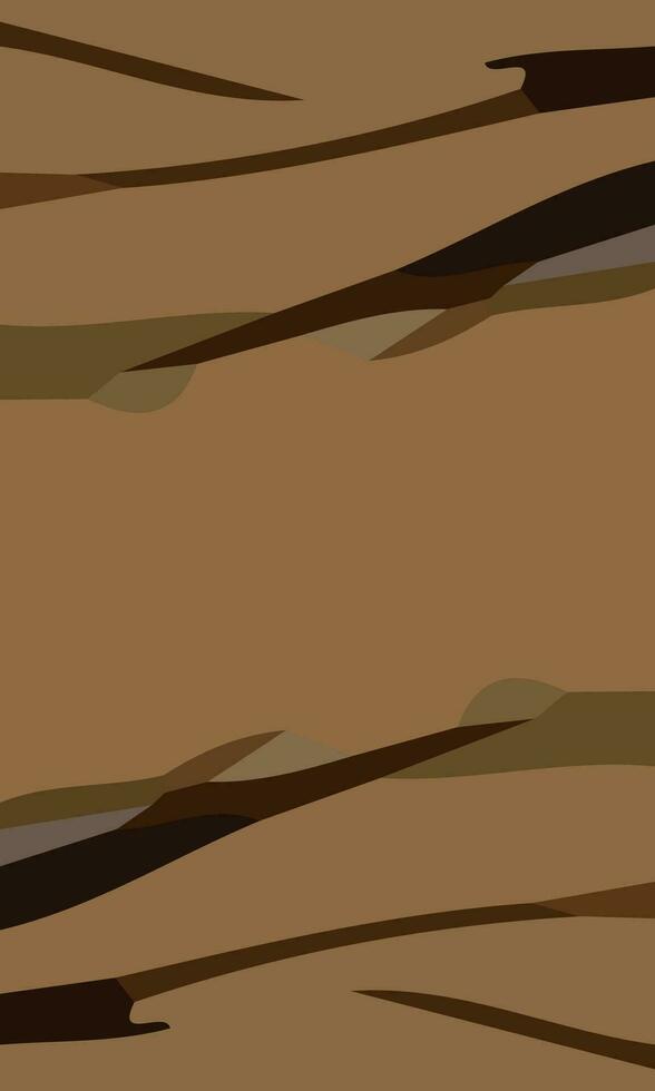 Aesthetic brown abstract background with copy space area. Suitable for poster and banner vector