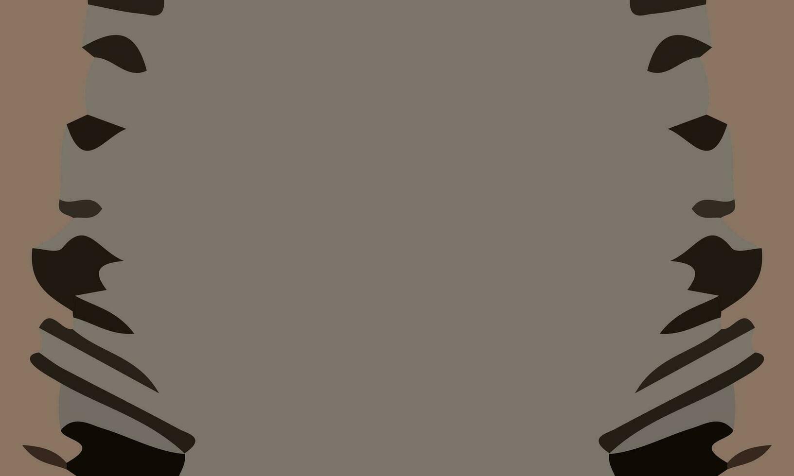 Aesthetic brown abstract background with copy space area. Suitable for poster and banner vector