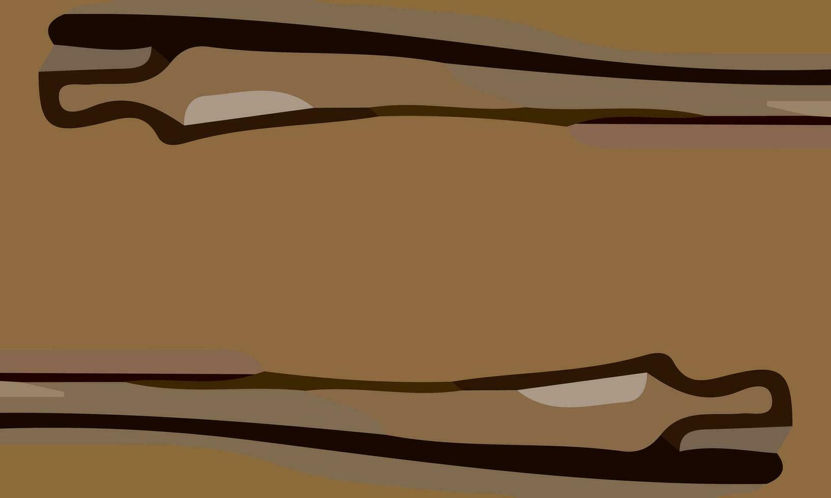 Aesthetic brown abstract background with copy space area. Suitable for poster and banner vector
