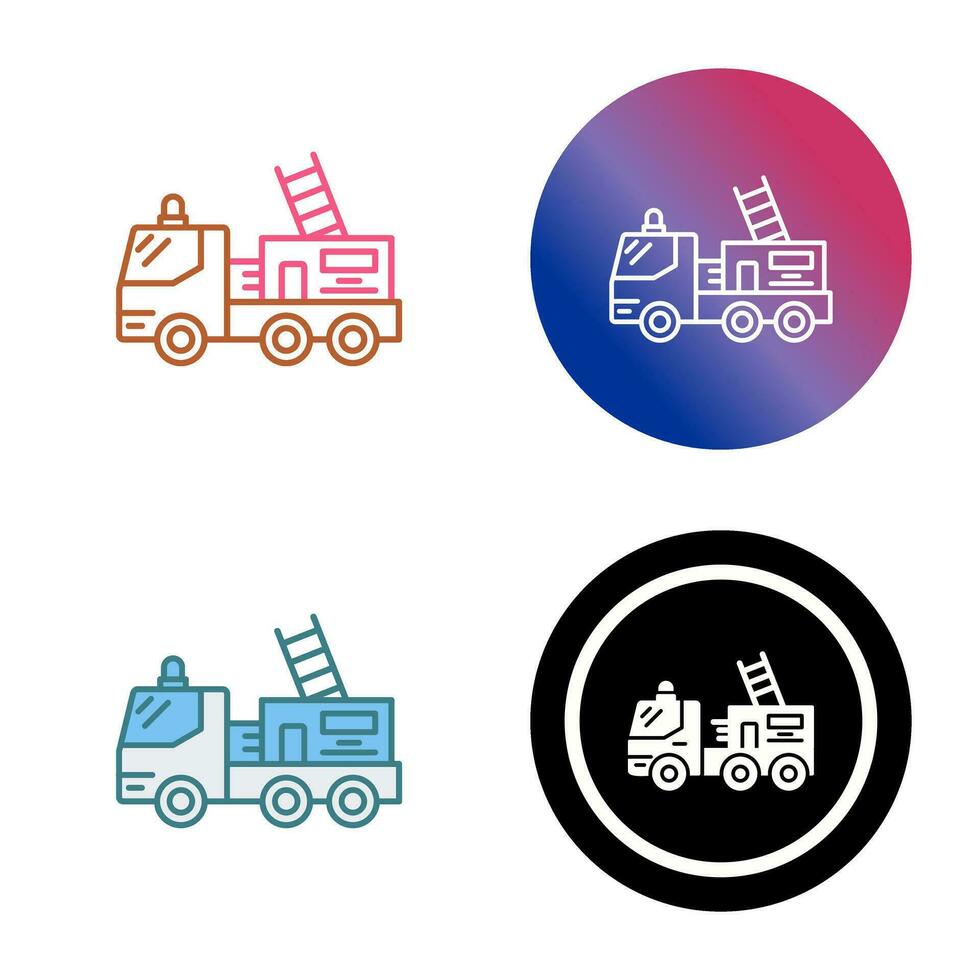 Fire Truck Vector Icon