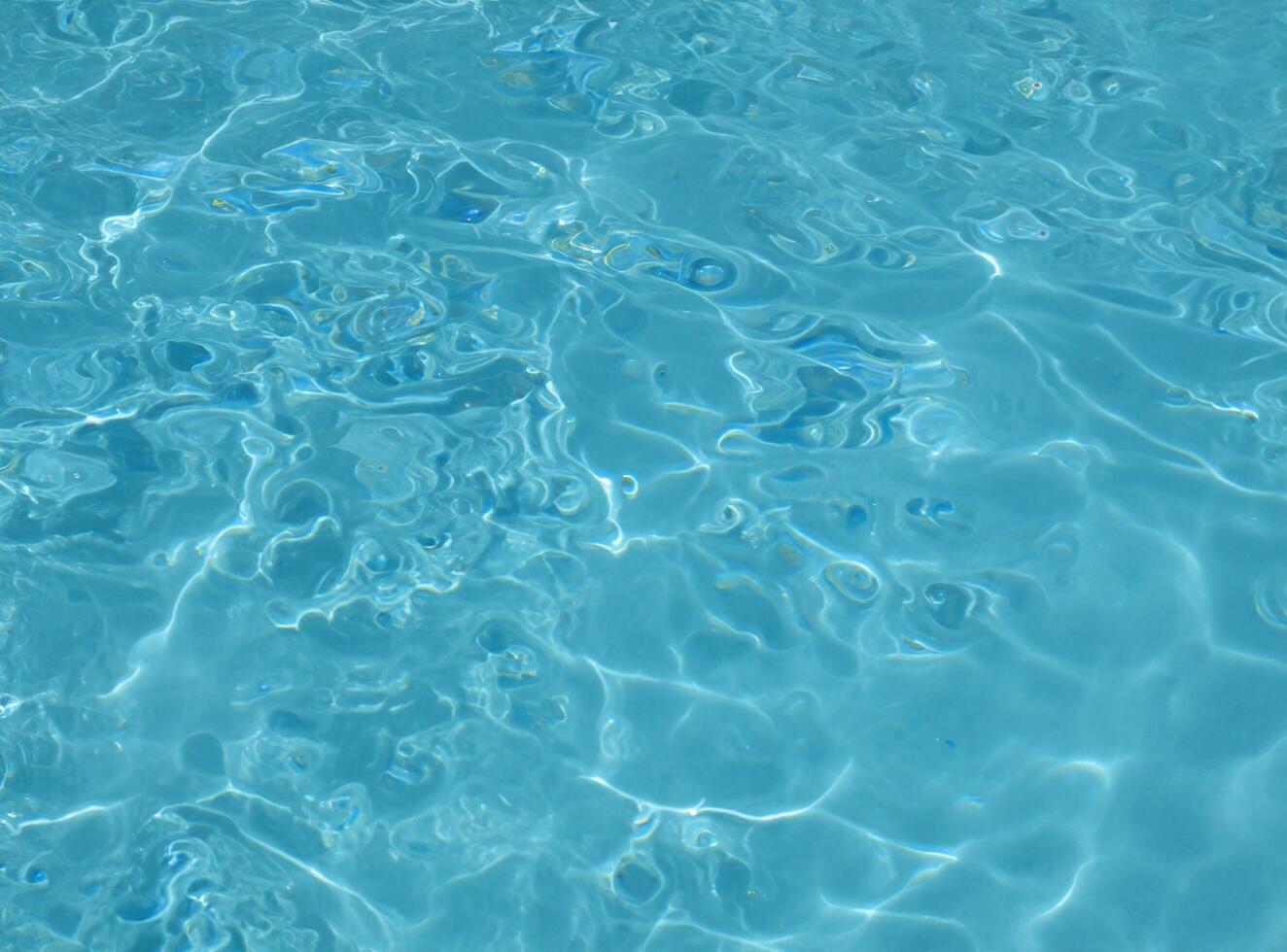 Blue water surface background photo