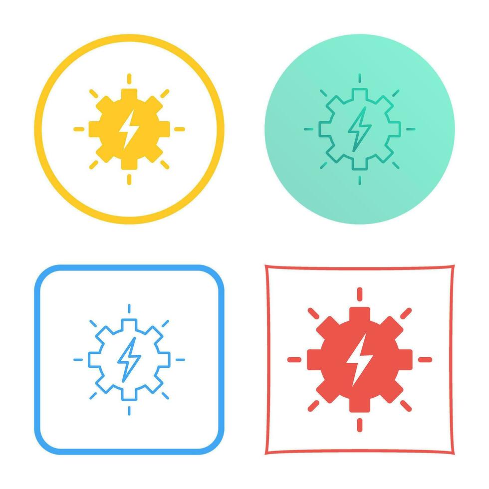 Electricity Vector Icon