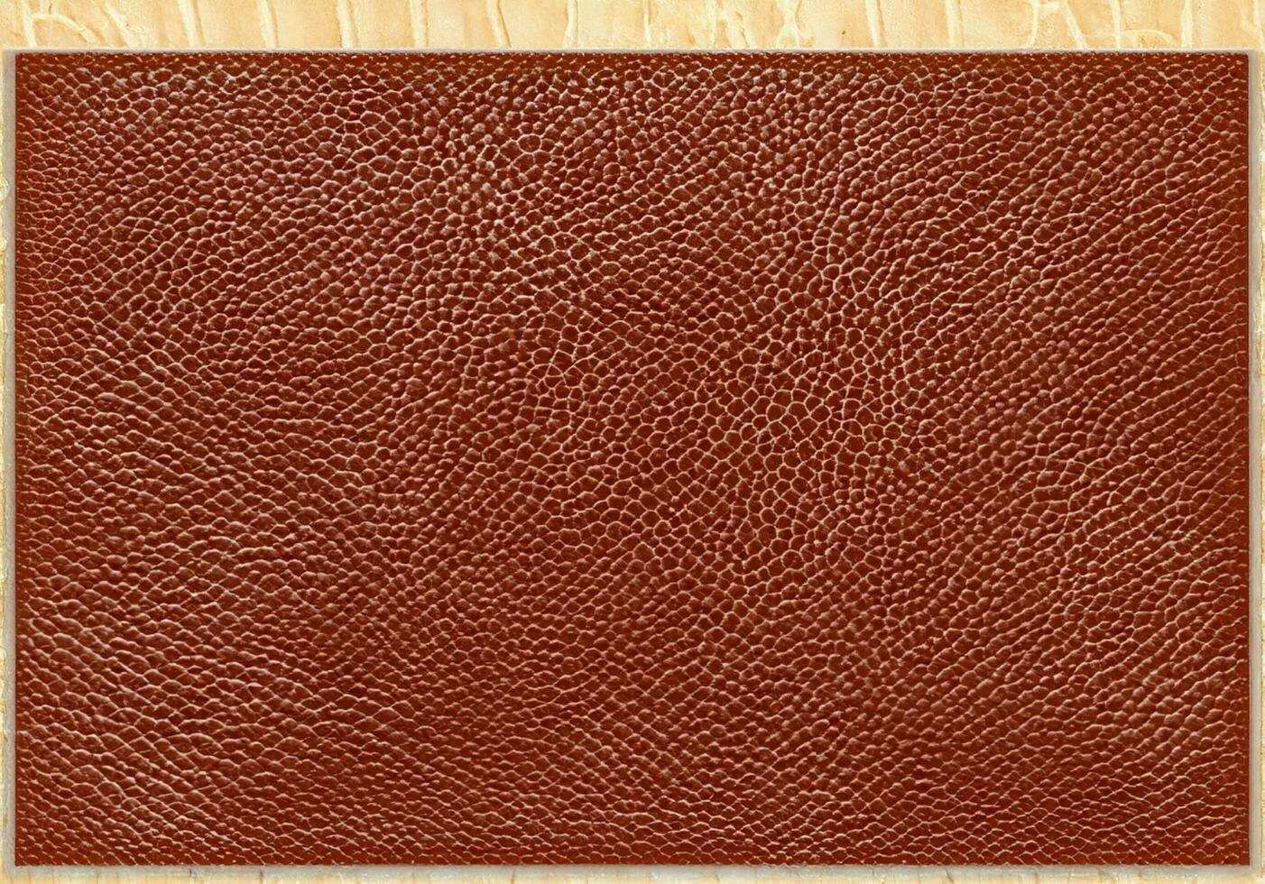 Brown leather texture background photo