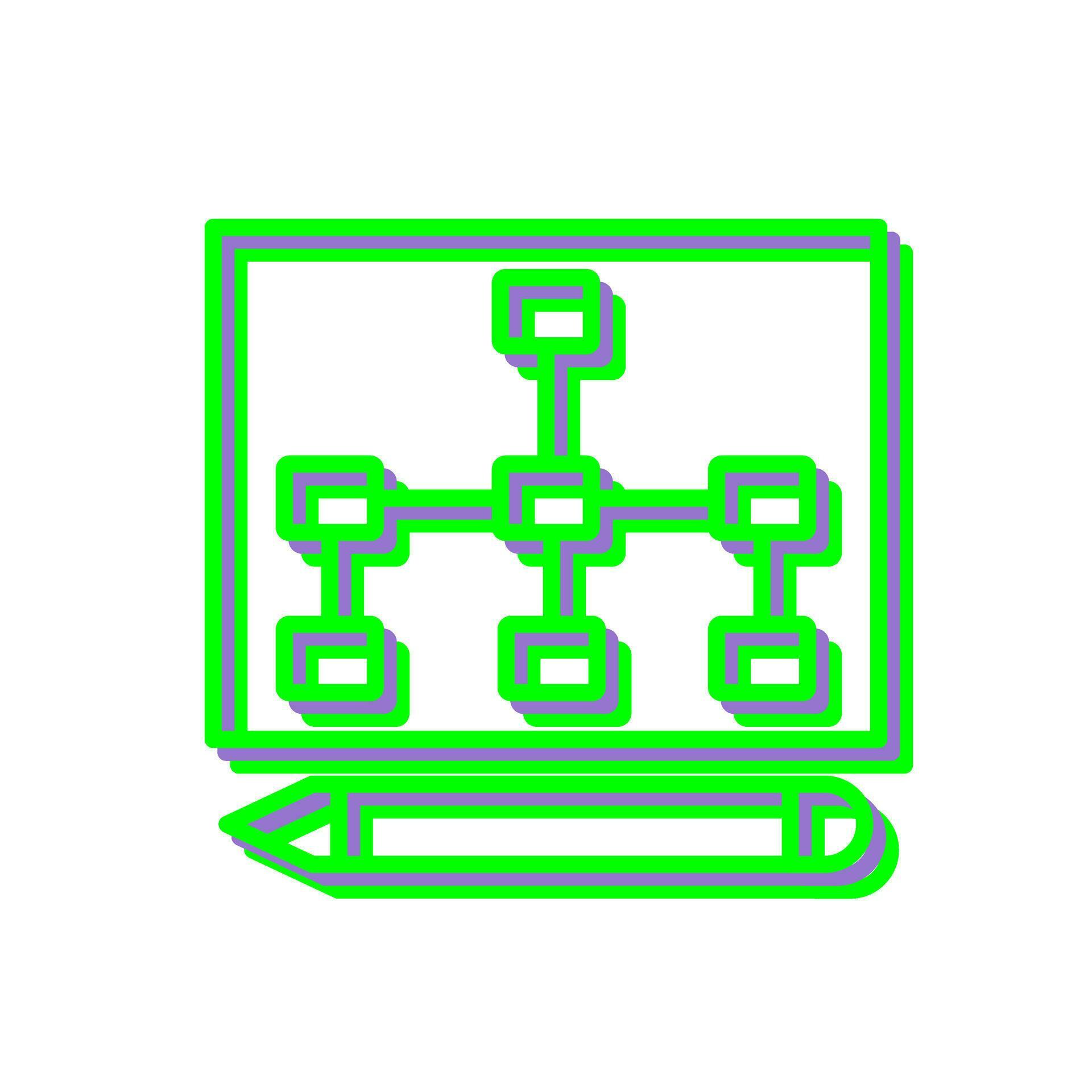 Draw Hierarchy Vector Icon 31147799 Vector Art at Vecteezy